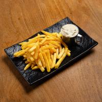 سیب زمینی سرخ شده با سس قارچ