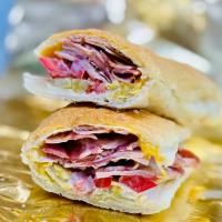 ساندویچ ژامبون گوشت تنوری