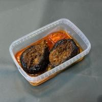 خوراک بادمجان شکم پر