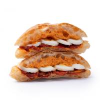 ساندویچ چاپاتا تخم مرغ