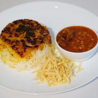 چلو خورشت قیمه بادمجان