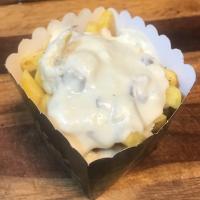 سیب زمینی با سس قارچ