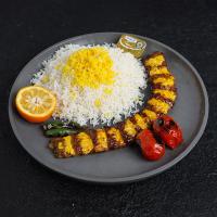 چلو کباب لقمه نگین دار