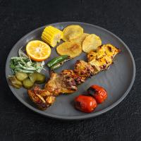 خوراک جوجه کباب با استخوان