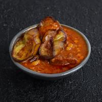 خورشت قیمه بادمجان بدون برنج (ظرف مایکروفری)
