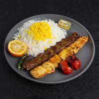 چلو کباب وزیری مخصوص (ظرف مایکروفری)