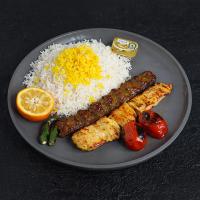 چلو کباب وزیری (ظرف مایکروفری)