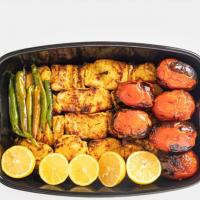 دیس خوراک جوجه زعفرانی مخصوص