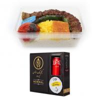 پک نرمال چلو کباب لقمه