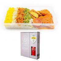 پک سیلور شیرین پلو با ران مرغ