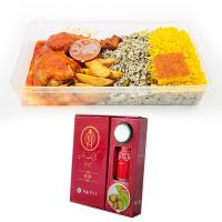 پک ویژه باقالی پلو با ران مرغ