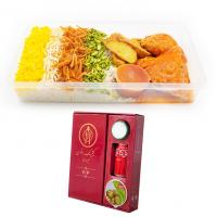 پک ویژه شیرین پلو با ران مرغ