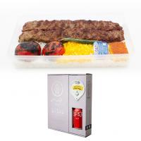 پک سیلور چلو کباب کوبیده دو سیخ ویژه