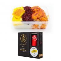 پک نرمال زرشک پلو با مرغ (ران)