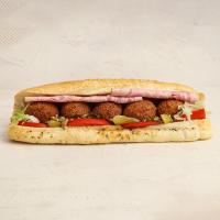 ساندویچ فلافل و ژامبون
