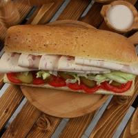 ساندویچ ژامبون مرغ