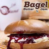 نان بیگل کره و عسل