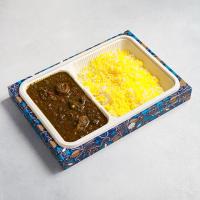 چلو خورشت قورمه سبزی