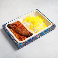 چلو خورشت قیمه بادمجان