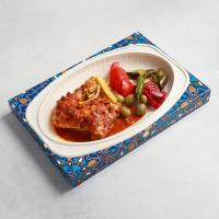 خوراک ران مرغ سس پز