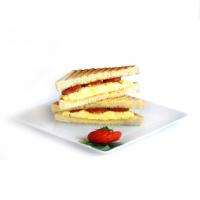 اسکرامبلد با سوسیس (تک نفره)