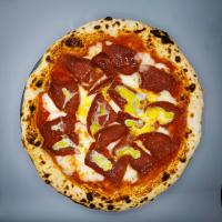 پیتزا بیکن گوشت ناپولیتن - کافه رستوران پیتزا فروشی