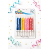 شمع رنگی 12 عددی