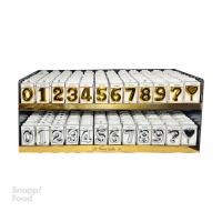 شمع کیک کرومی طلایی