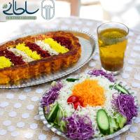 ته چین گوشت و بادمجان