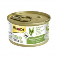 کنسرو گربه جیمکت شاینی کت فیله مرغ و سیب ۷۰ گرم