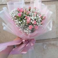 دسته گل رز مینیاتوری یک
