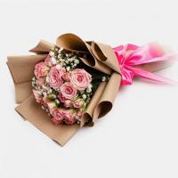 دسته گل رز مینیاتوری کد 345