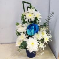 سطل فلزی تک شاخه
