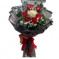 دسته گل رز كد(15)