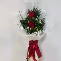 دسته گل رز یکطرفه