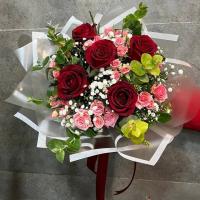 دسته گل ترکیبی رز