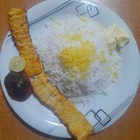 چلو جوجه کباب سینه اقتصادی