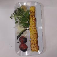 خوراک جوجه کباب سینه زعفرانی