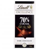 شکلات تخته ای تلخ ۷0% لینت 100 گرم Lindt