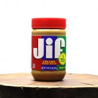 کره بادام زمینی کرمی جیف jif