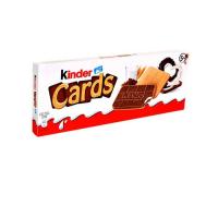 بیسکوییت شکلات کیندر کارتی Kinder Cards پنج عددی