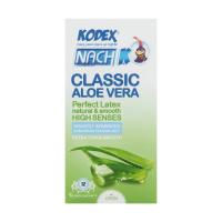 کاندوم کدکسCLASSIC ALOEVERA نازک و مقاوم حاوی آلوئه ورا