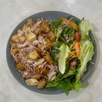 سیب زمینی و بیکن