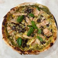 پیتزا بوقلمون و پستو