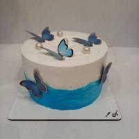 مینی کیک پروانه ای