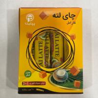 چای لاته کارامل