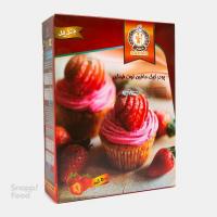 پودر مافین توت فرنگی