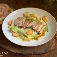 سالاد سزار گریل شده