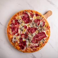 پیتزا بیکن آمریکایی