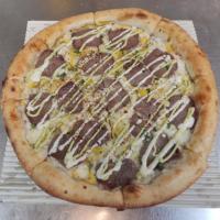 پیتزا سیر استیک ایتالیایی (37 سانتی متری)